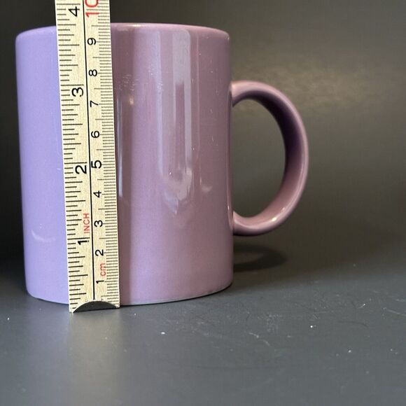 ABC Distributing Inc Solid Purple Mug Cup - Picture 9 of 10